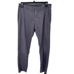 Bonobos Pants Men's 33 32 Grey Golf‎ Slim Fit Friday Trousers Modern Cotton